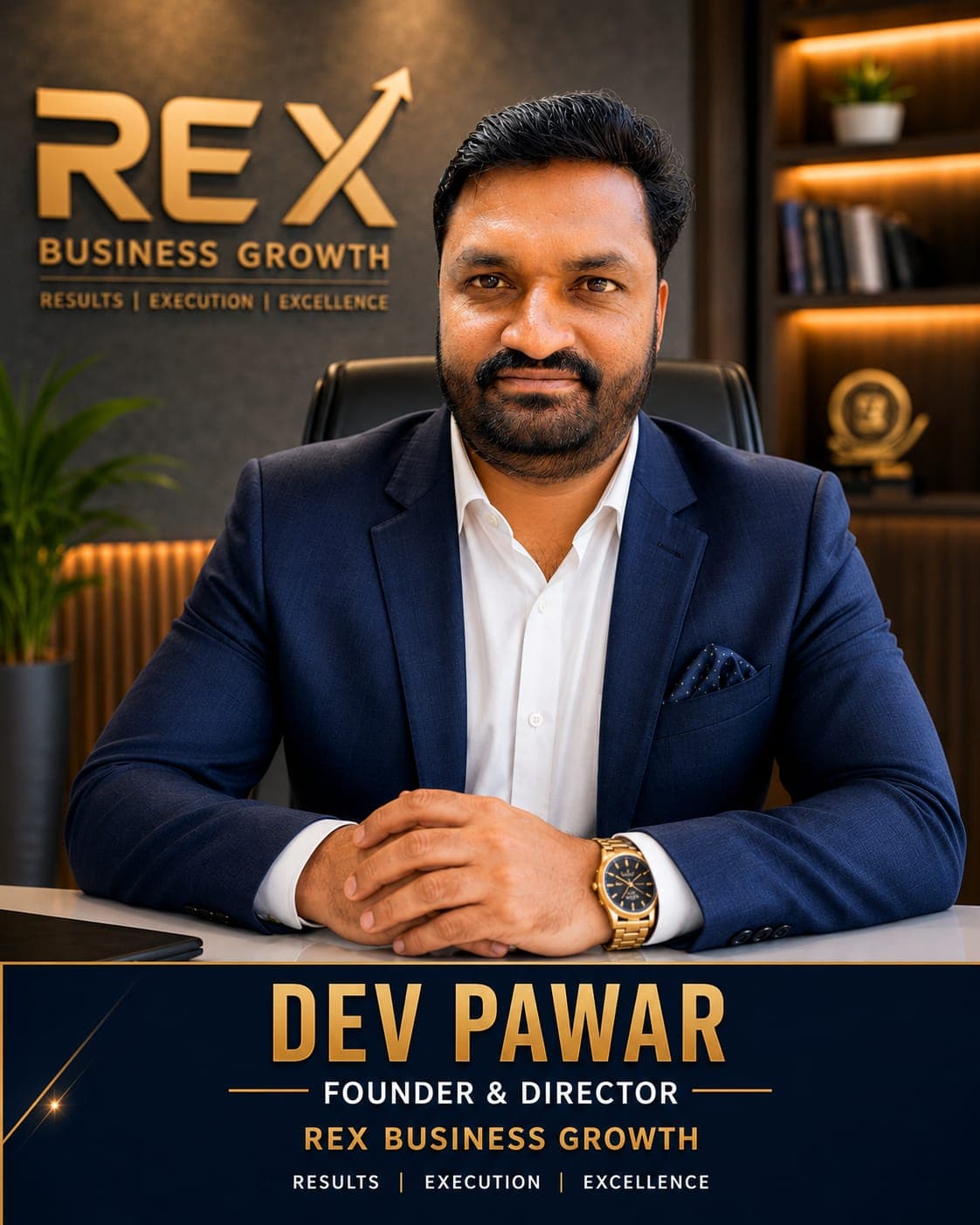 Dev Pawar, Founder & Director, Rex Business Growth